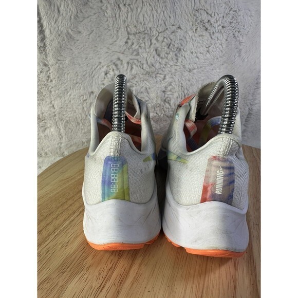 Nike Womens Air Zoom Pegasus 37 DD9667-100 White Running Shoes‎ Sneakers Size 6 - Picture 6 of 9